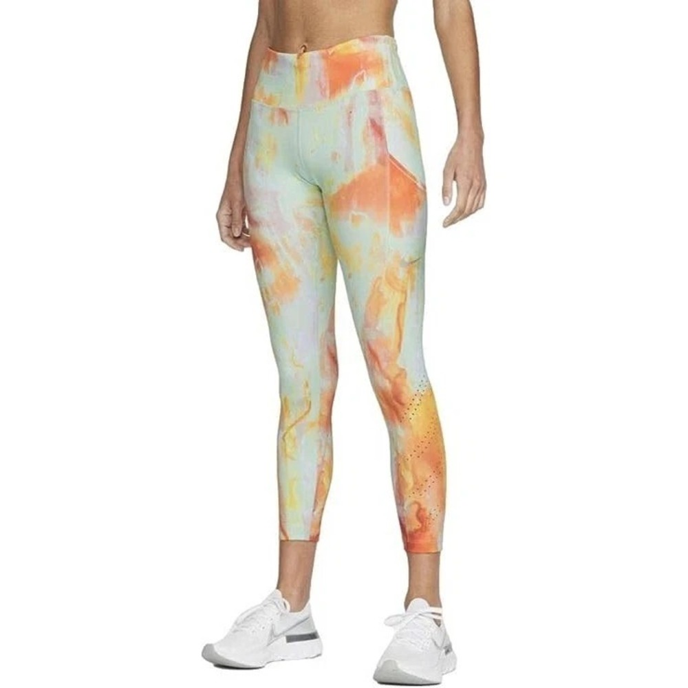 Nike Womens Epic Luxe Mid-Rise Running Leggings DM7718-379 Size Small NWT